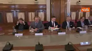 Piantedosi incontra il ministro della Migrazione svedese Maria Malmer Stenergard al Viminale