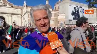 Manifestazione Pd, le voci dei partecipanti: "Governo vada via il prima possibile"