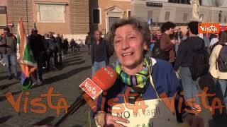 Manifestazione Pd a piazza del Popolo, le voci dei manifestanti: "Con questo Governo finiamo male"