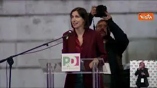 Schlein: "Da qua messaggio chiaro a Governo Meloni, basta!"