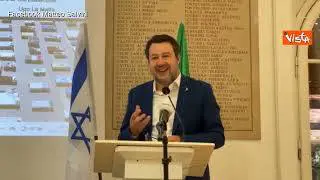 Manifestazioni pro Palestina, Salvini: "Impedirle? No, siamo democrazia compiuta"