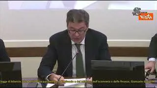 Giorgetti: "Cresce occupazione, non andamento retribuzioni reali"