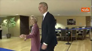 Von der Leyen incontra il segretario generale della Nato