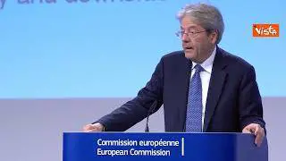 Gentiloni: Pil Ue cresciuto pochissimo nei primi tre trimestri del 2023