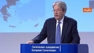 Gentiloni: "Crescita italiana rallenta nel 2023 per inflazione e contrazione investimenti"