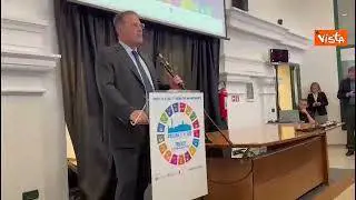 Il viceministro Cirielli all'evento "Trieste: la scienza per l’Agenda 2030", le immagini