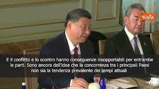 Xi: Voltarsi le spalle a vicenda con gli Stati Uniti non è un'opzione