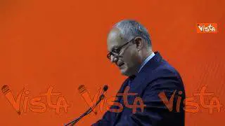 Gualtieri: "Senza cantieri non ci sarebbe futuro"