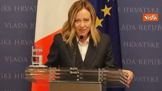 Meloni: Accordo con l'Albania è innovativo e intelligente