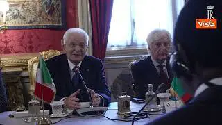 Mattarella riceve il presidente dello Zambia: "Amicizia e collaborazione sempre più intensa"