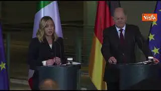 Germania-Italia, Meloni: "Oggi con vertice intergovernativo cooperazione fa un salto in avanti"