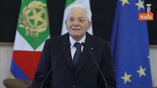 Mattarella: "Periodo dissennato di guerre, musica e arte sono l'antidoto"