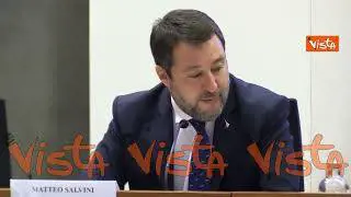 Salvini si commuove a commemorazione Roberto Maroni: "Lo ricordo con grande amore"