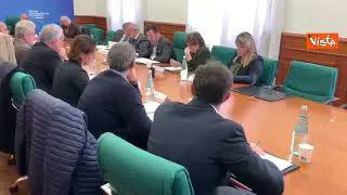 Il ministro Salvini incontra i sindacati del Tpl sullo sciopero del 27 novembre, le immagini