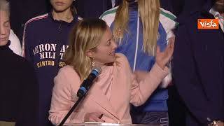 Violenza su donne, Meloni: "Noi siamo libere e nessuno può toglierci libertà" - INTEGRALE