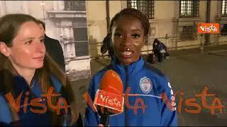 Violenza su donne, due giovani atlete delle Fiamme Azzurre a Palazzo Chigi: "Un segnale importante"