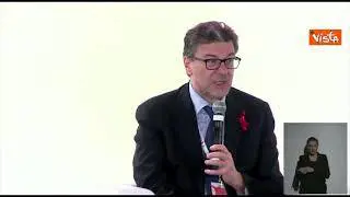 Giorgetti: "Se Occidente vuole transizione green servono regole fiscali e bilancio coerenti"