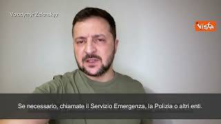 Guerra in Ukraina, Zelensky: "Stiamo affrontando condizioni meteo avverse"