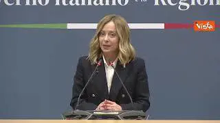 Meloni: "Abbiamo messo insieme la gestione dei Fondi di Coesione e del Pnrr"
