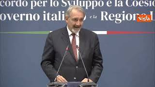Accordo di coesione Lazio, Rocca: "Chi ha governato la Regione non ha avuto una visione di sistema"