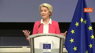 Migranti, von der Leyen: "Risultati da piano Ue per Lampedusa"