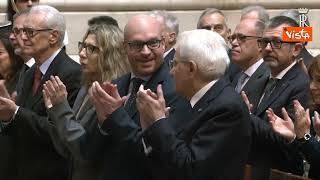 Mattarella in Cassazione per i cento anni di attività della Corte
