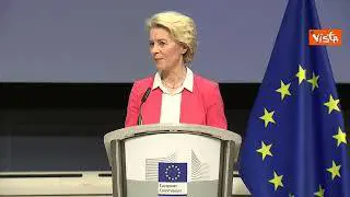 Migranti, von der Leyen: "Aggiorneremo legge Ue contro traffico"