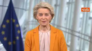 Von der Leyen: "Usiamo Pnrr con saggezza, l'Ue sostiene l'Italia nel percorso riforme"