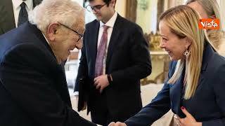Addio a Kissinger, l'ex segretario di stato Usa aveva 100 anni. Ecco l'incontro a luglio con Meloni