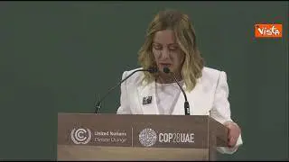 Cop28, Meloni: "No a cibo laboratorio per più poveri e sano per ricchi"