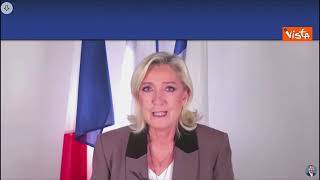 Free Europe a Firenze, Le Pen: "Per von der Leyen l'immigrazione non è un problema, ma un progetto"