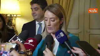 Pnrr, Metsola: Le risorse ci sono, mettiamole al servizio dell'economia