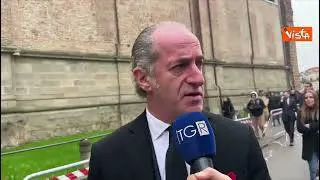 Funerali Cecchettin, Zaia: "A scuola bisogna far leggere intervento del papà di Giulia"