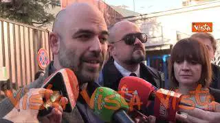 Guerra in Israele, Saviano: "L'unica strada sono i due Stati e la fine del potere di Nethanyahu"