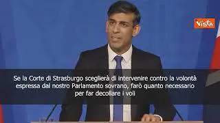 Migranti, Sunak: Non lascerò che Corte europea blocchi voli in Ruanda