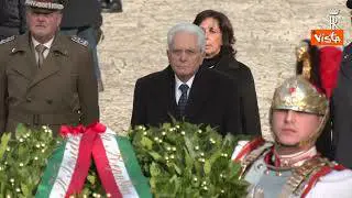 Mattarella omaggia caduti battaglia Mignano Monte Lungo per 80esimo anniversario