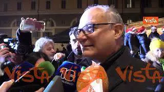 Accensione dell'albero di Natale a Roma, Gualtieri: "Un messaggio di luce, pace e speranza"