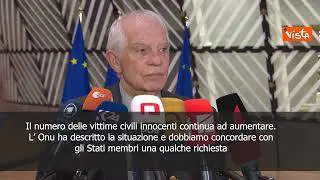 Borrell: Servono serie di pause a Gaza per rendere situazione meno terribile
