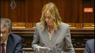 Meloni: Superbonus pesa come macigno sui nostri conti pubblici, ma Italia ha carte in regola