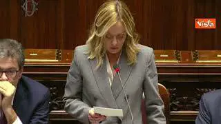 Meloni: "Anno complesso per Ue, fronteggiate minacce e sfide"