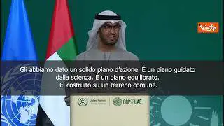 Cop28, Al Jaber: Accordo storico