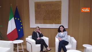 Consiglio Ue, Meloni vede Orban per scambio di vedute prima del vertice