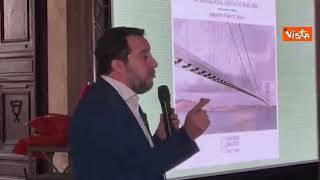 Salvini: "Per il Ponte normale che Calabria e Sicilia mettano fiches"