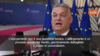 Orban: Kiev non soddisfa criteri per ingresso nell'Ue