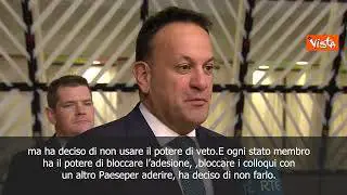 Negoziati adesione Ucraina, il Primo Ministro irlandese: Orban non ha usato il veto