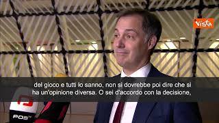 De Croo su Orban: Dovrebbe solo tenere la bocca chiusa. Ops non avrei dovuto dirlo