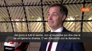 De Croo su Orban: Dovrebbe solo tenere la bocca chiusa. Ops non avrei dovuto dirlo