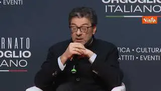 Giorgetti ad Atreju: Governo deve ispirare credibilità