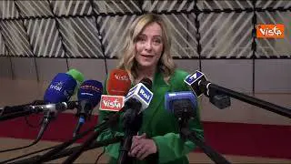 Meloni: "Il bilancio del Consiglio europeo è in chiaro e scuro"