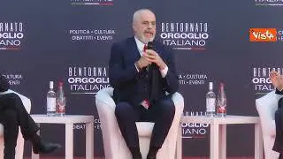 Il premier albanese Edi Rama ad Atreju: Accordo su migranti non ha niente di incostituzionale